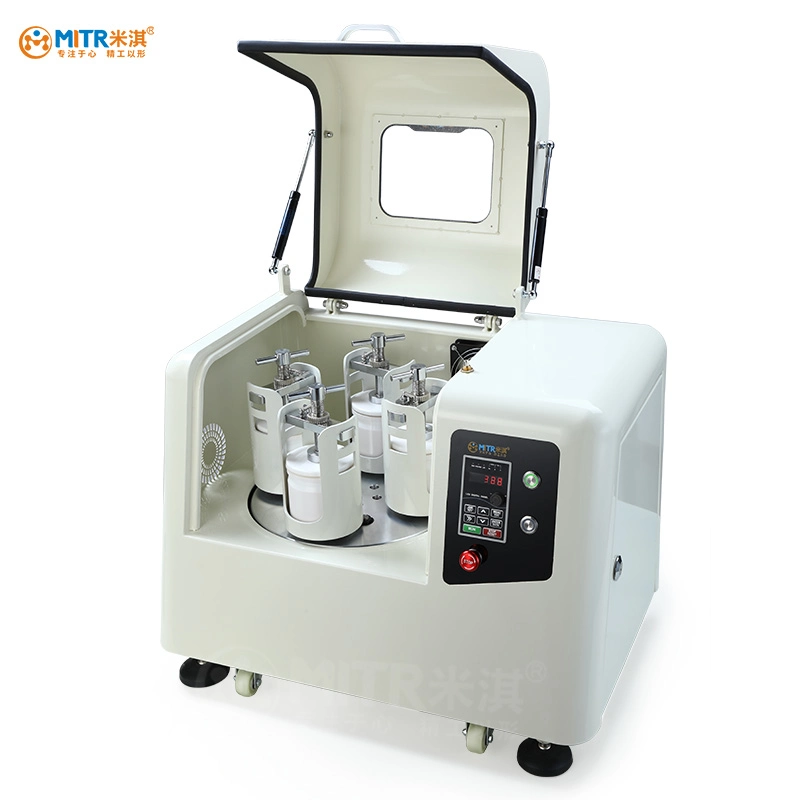 High Energy Lab Scale Herb Soil Grinding Fine Dry Micron Powder Grinder Milling Machine Planetary Industrial Ball Mill