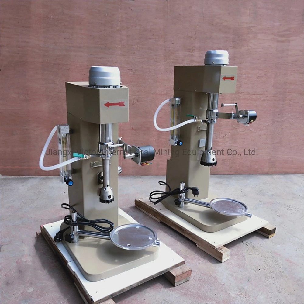 Copper Ore Recovery Plant Small Single Grooved Laboratory Flotation Machine