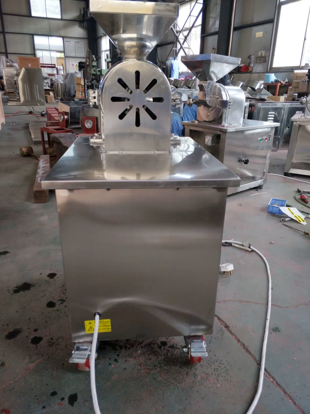 Sf-180 Lab Jaw Crusher Electrical Pulverizer